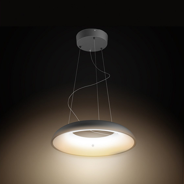 Lustra smart PHILIPS Hue Amaze 8718696175163, 33.5W, LED, intrerupator cu variator, negru
