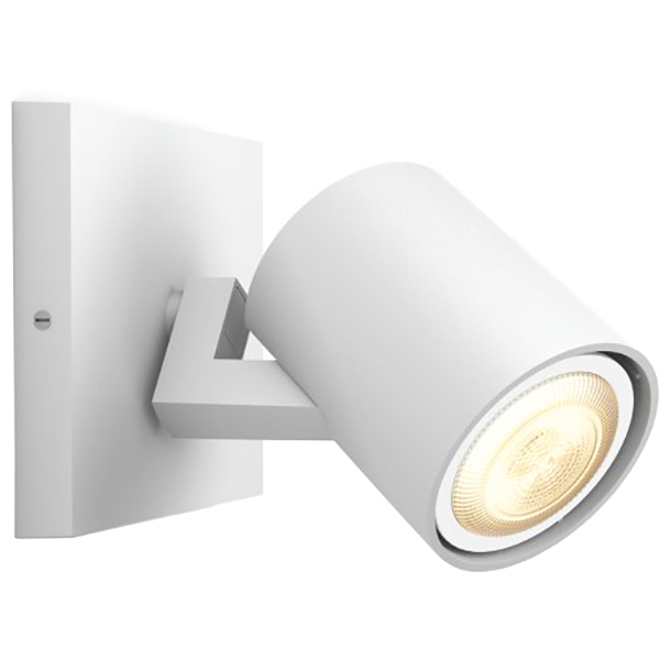 Spot LED smart PHILIPS Hue 8718696175347, 5W, 350lm, IP20, lumina variabila, alb