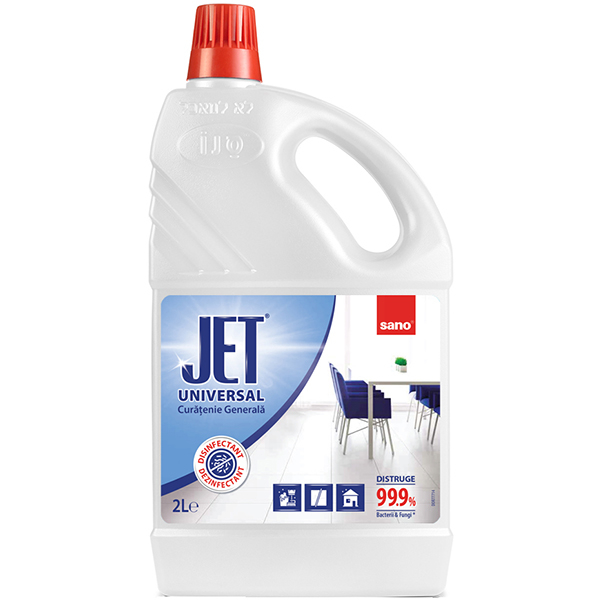 Dezinfectant universal SANO Jet Curatenie Generala, 2 l