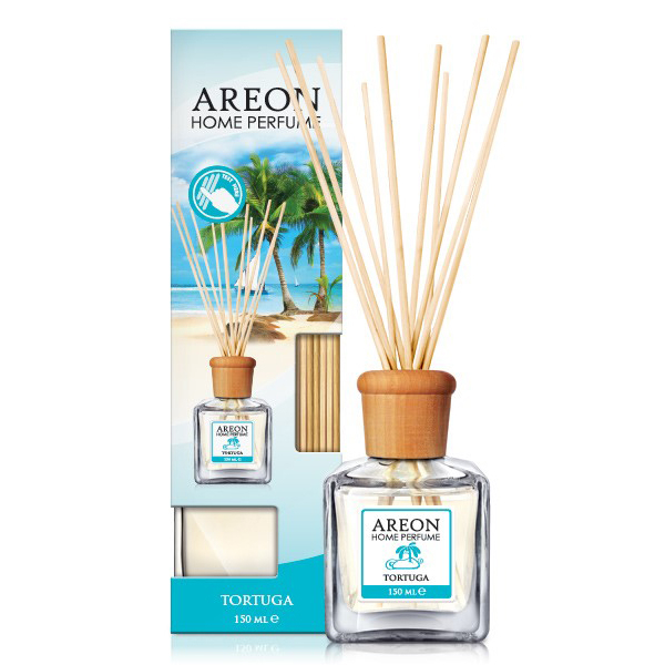 Odorizant cu betisoare AREON Home Perfume Tortuga, 150ml
