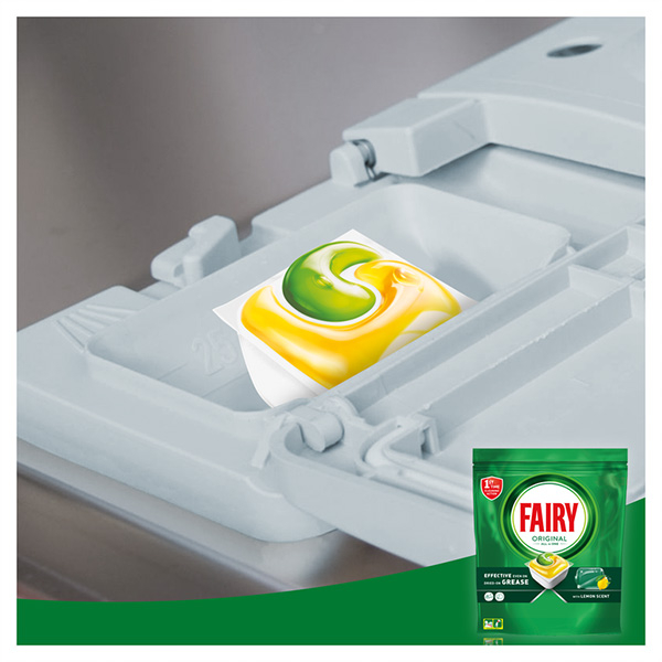 Detergent pentru masina de spalat vase FAIRY All in One, 84 capsule