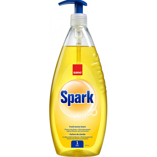 Detergent de vase SANO Spark, Lamaie, 1 l