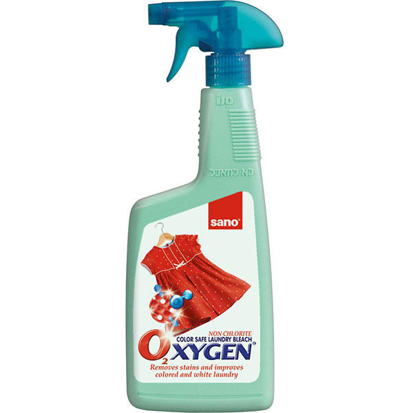 Solutie pentru curatat pete SANO Oxigen, 750ml