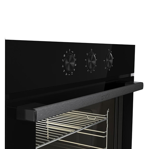 Cuptor incorporabil GORENJE BO6727E03BG, Electric, Autocuratare Hidrolitica, 77 l, Clasa A, negru