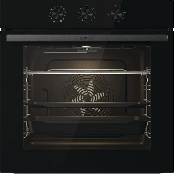 Cuptor incorporabil GORENJE BO6727E03BG, Electric, Autocuratare Hidrolitica, 77 l, Clasa A, negru