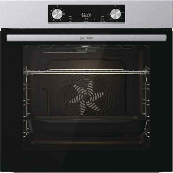 Cuptor incorporabil GORENJE BO6735E02X, Electric, Autocuratare Hidrolitica, 77 l, Clasa A, inox