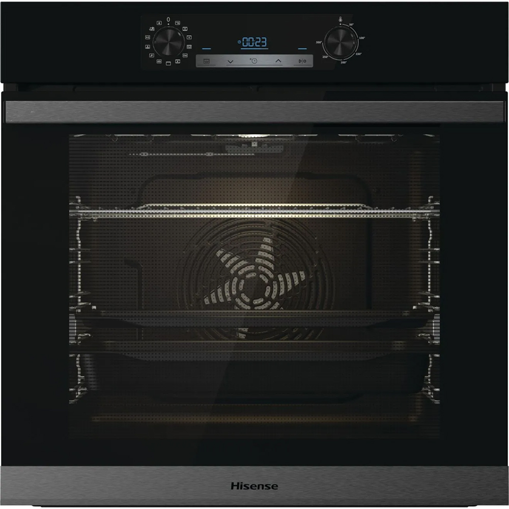 Cuptor incorporabil HISENSE BSA65226AB, Electric, Autocuratare Aqua Clean, 77 l, Clasa A, negru