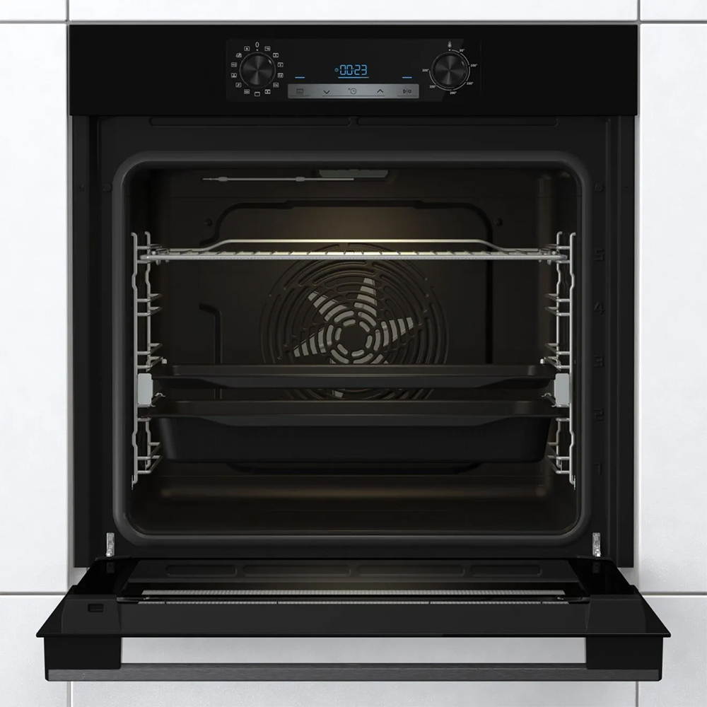 Cuptor incorporabil HISENSE BSA65226AB, Electric, Autocuratare Aqua Clean, 77 l, Clasa A, negru