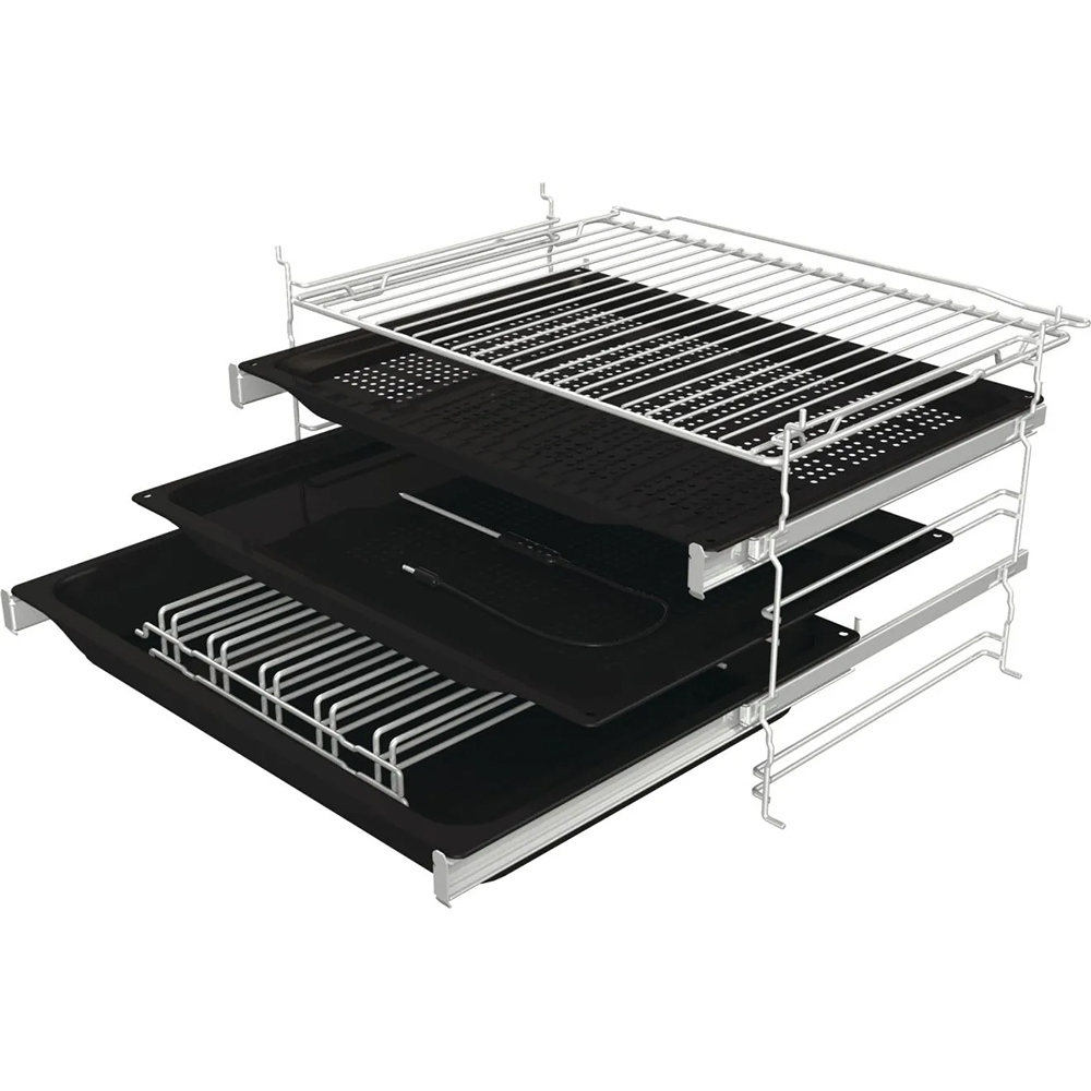 Cuptor incorporabil HISENSE BSA66334PG, Electric, Autocuratare pirolitica, 77 l, Clasa A+, negru