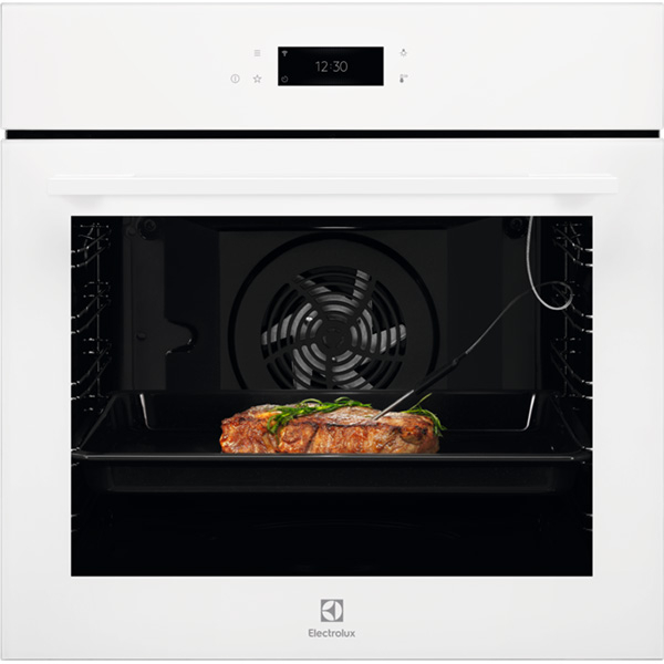 Cuptor incorporabil ELECTROLUX EOE8P39WV, Electric, Autocuratare pirolitica, 72 l, Clasa A+, Wi-Fi, alb