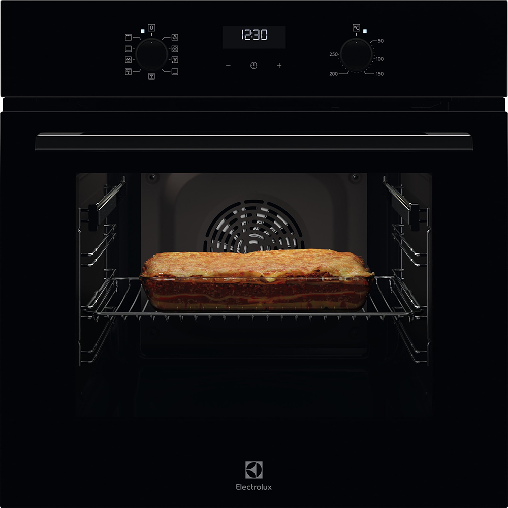 Cuptor incorporabil ELECTROLUX EOF5C50BZ, Electric, Autocuratare catalitica, 65 l, Clasa A, negru