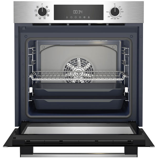 Cuptor incorporabil GRUNDIG GEBM11300XC, Electric, Autocuratare catalitica, 72 l, Clasa A+, inox