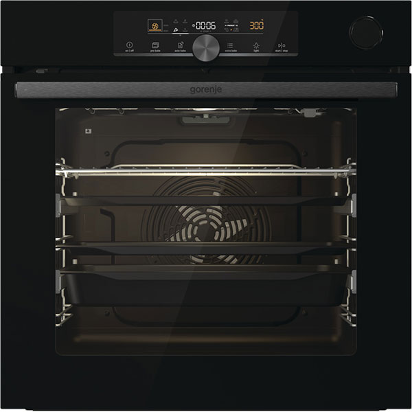 Cuptor incorporabil GORENJE BPSA6747A08BG, Electric, Autocuratare Pirolitica, 77 l, Clasa A+, negru