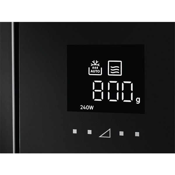 Cuptor cu microunde incorporabil AEG MBE2658DEM, 25l, 900W, Grill, negru-inox