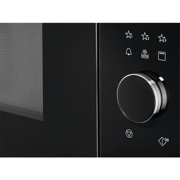 Cuptor cu microunde incorporabil AEG MBE2658DEM, 25l, 900W, Grill, negru-inox