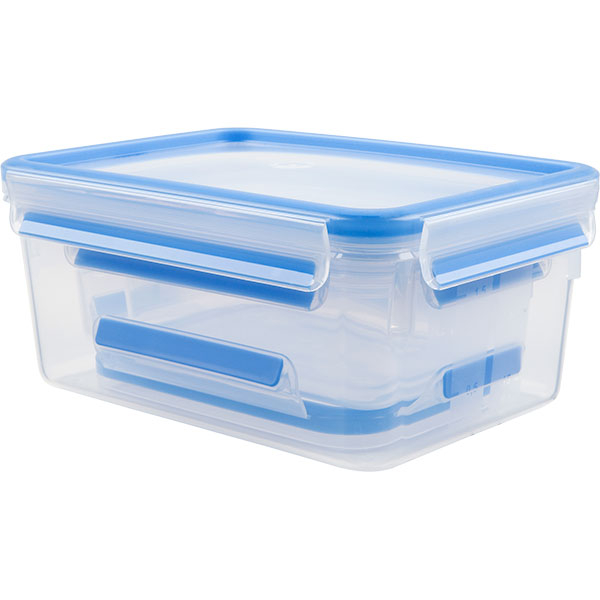 Set caserole TEFAL K3028912, 3 piese, 0.55 - 2.3l, plastic, transparent
