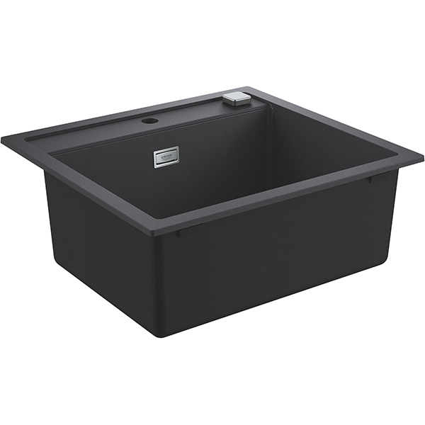 Chiuveta bucatarie GROHE K700 31651AP0, 1 cuva, compozit quartz, negru