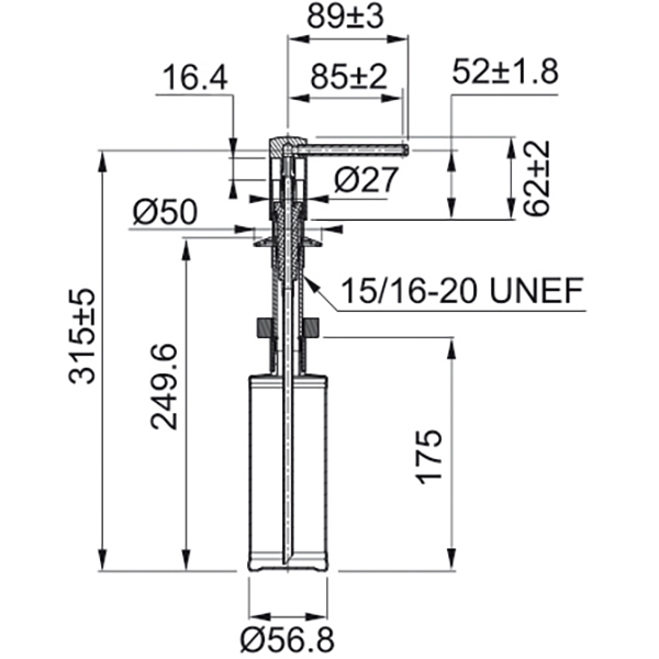Pachet chiuveta FRANKE ROG 610, 1 cuva, granit + baterie Pola + Dozator sapun, negru
