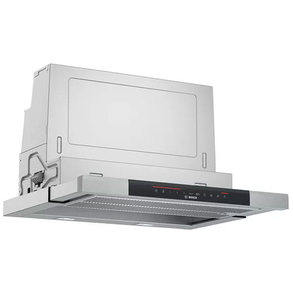 Hota incorporabila BOSCH DFS067K51, 2 motoare, 717 m3/h, L 60 cm, argintiu