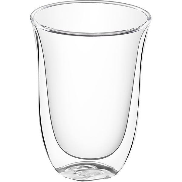 Set pahare cafea DELONGHI LATTEMACC, 2 piese, 330 ml, sticla