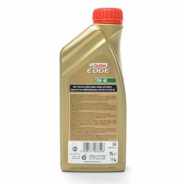 Ulei Motor CASTROL EDGE, 10W-60, 1L