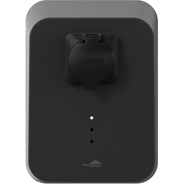 Statie incarcare masini electrice INNOHOME Wallbox, trifazat, 22 kW, 32A, Type 2, Ethernet, negru