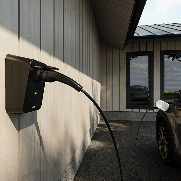 Statie incarcare masini electrice INNOHOME Wallbox, trifazat, 22 kW, 32A, Type 2, Ethernet, negru