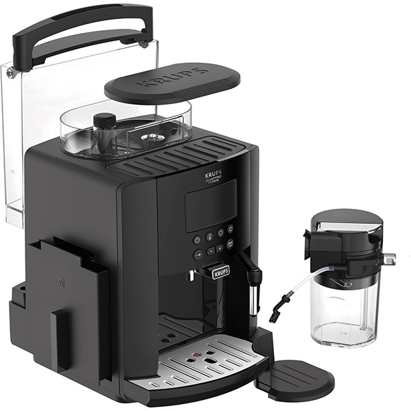 Espressor automat KRUPS Arabica Latte EA819E10, 1.7l, 1450W, 15 bar, negru