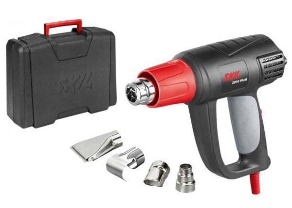 Pistol cu aer cald SKIL F0158004AA, 2000W, 650 C, 4 duze