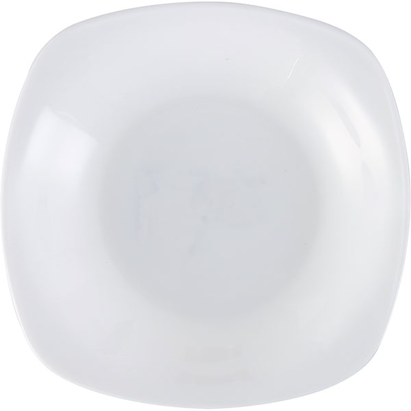 Set de masa MYRIA MC4003, 18 piese, sticla opal, alb