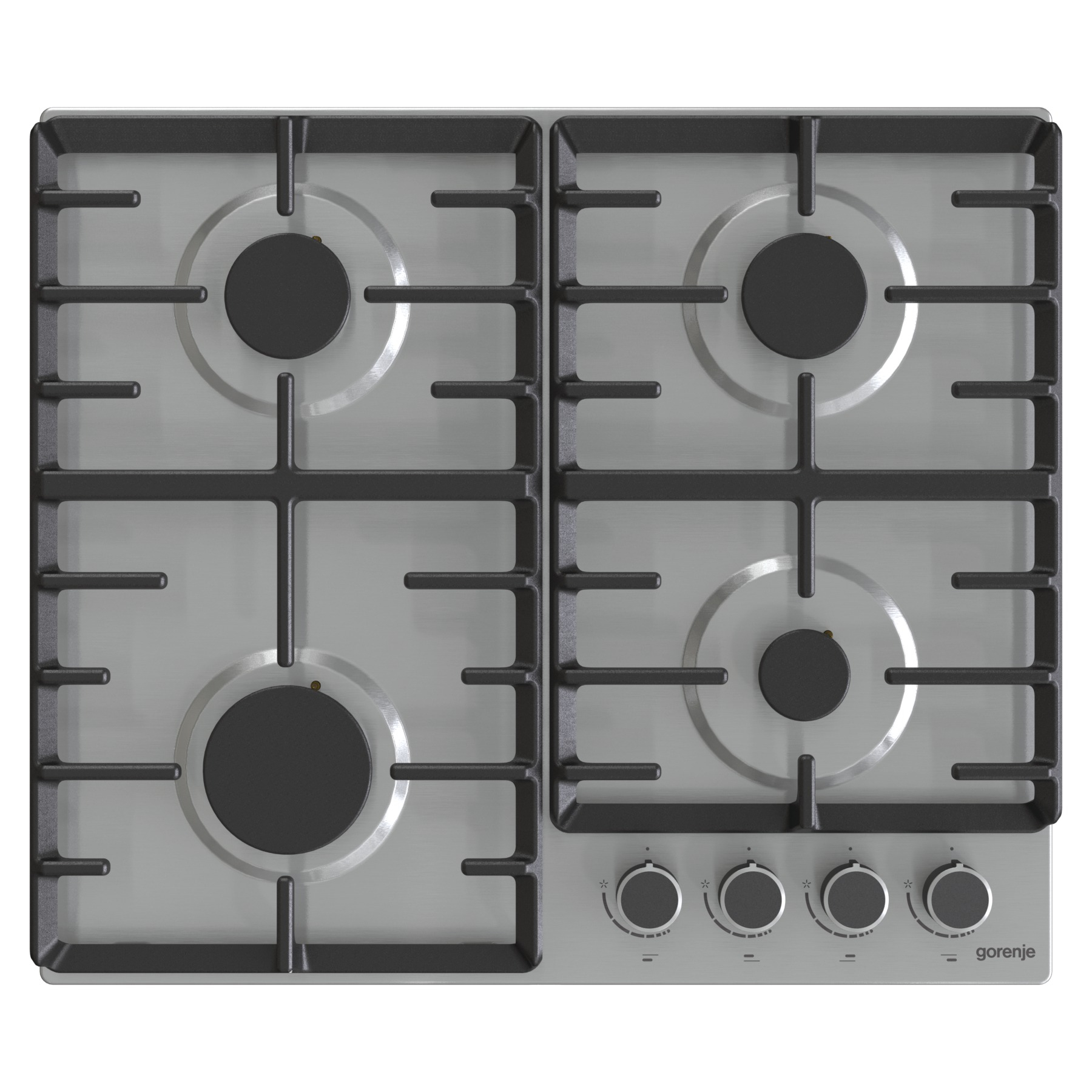 Plita incorporabila GORENJE G642ABX, Gaz, 4 arzatoare, inox