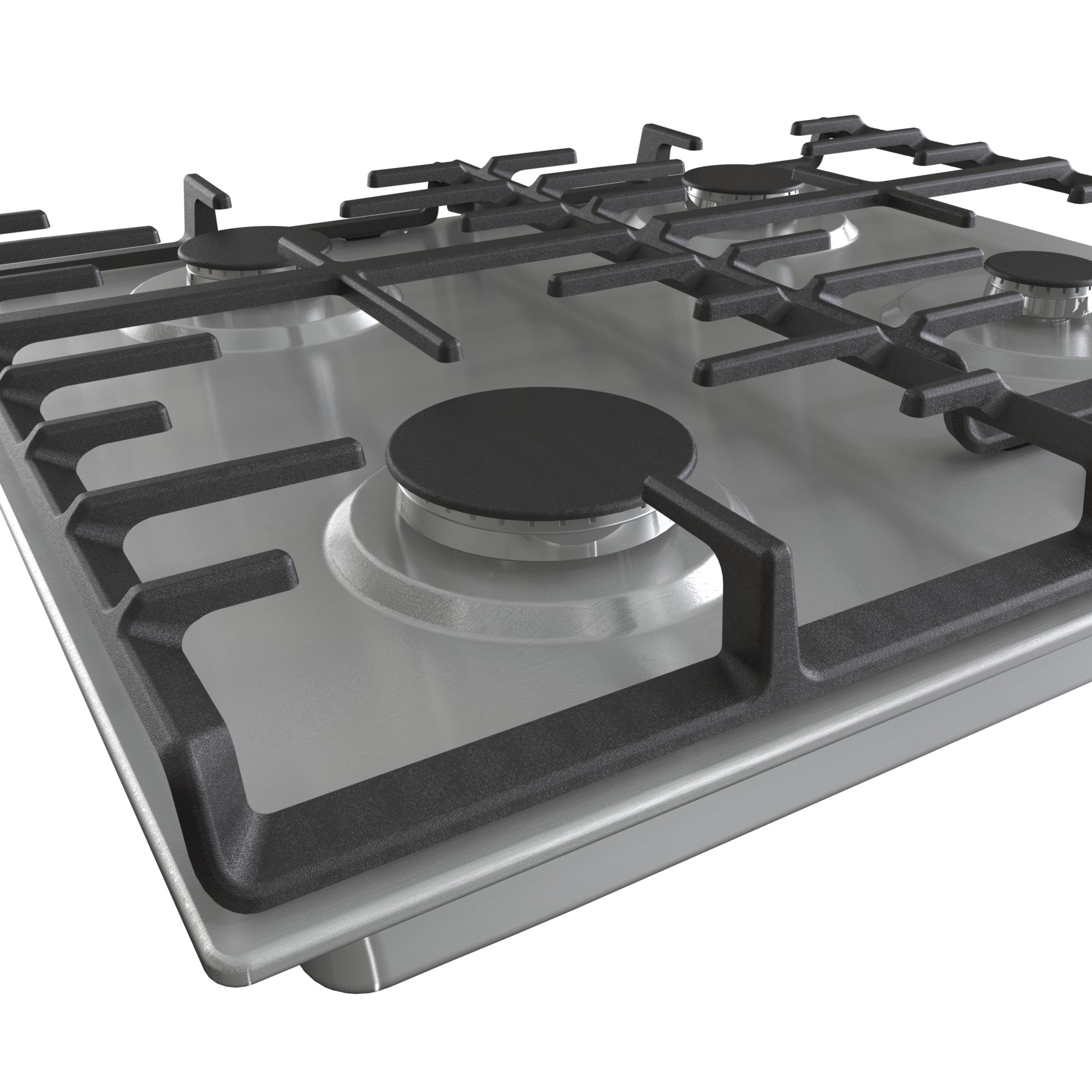 Plita incorporabila GORENJE G642ABX, Gaz, 4 arzatoare, inox