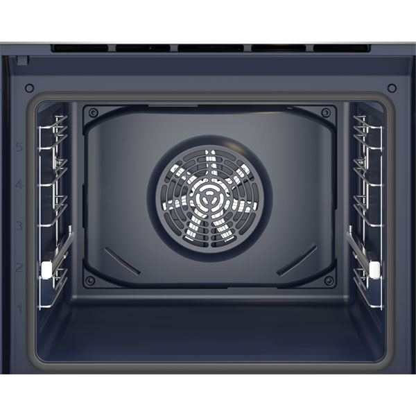 Cuptor incorporabil GRUNDIG GEBD19300B, Electric, Gatire cu abur, Autocuratare catalitica, 72 l, Clasa A+, HotAero Pro, negru-inox