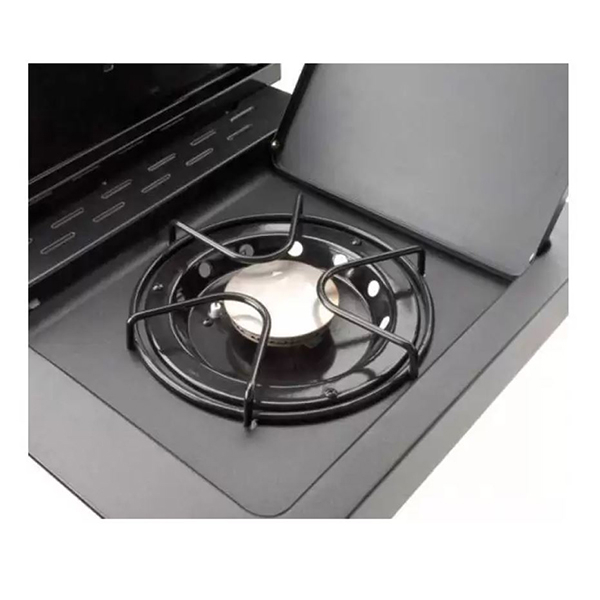 Gratar pe gaz LANDMANN Triton 12940, 65 x 45 cm, 3 + 1 arzatoare, 4 role, argintiu