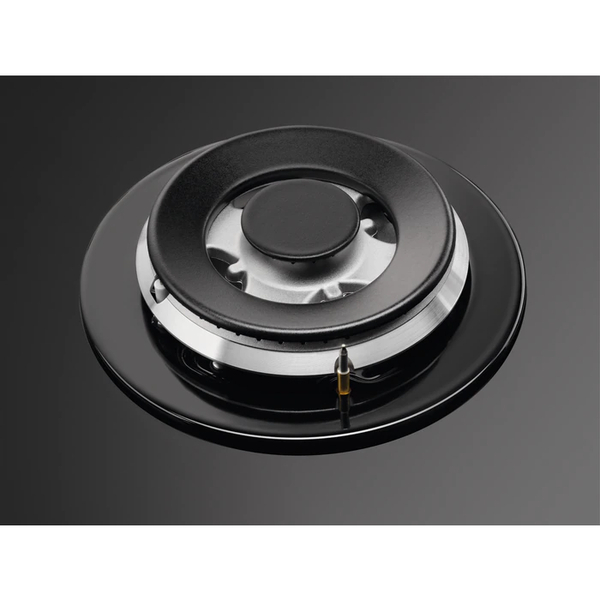 Plita incorporabila AEG HKB64420NB, Gaz, 4 arzatoare, Wok, negru