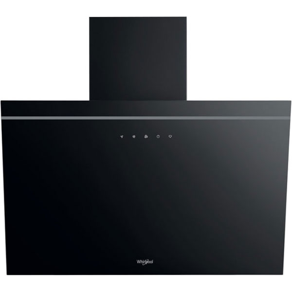 Hota decorativa WHIRLPOOL AKR 62F LT K, 1 motor, 650 m3/h, L 60 cm, negru