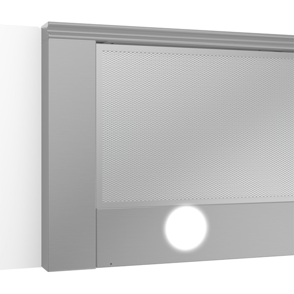 Hota incorporabila telescopica GRUNDIG GDT2562X, 1 motor, 659 m3/h, L 60 cm, inox
