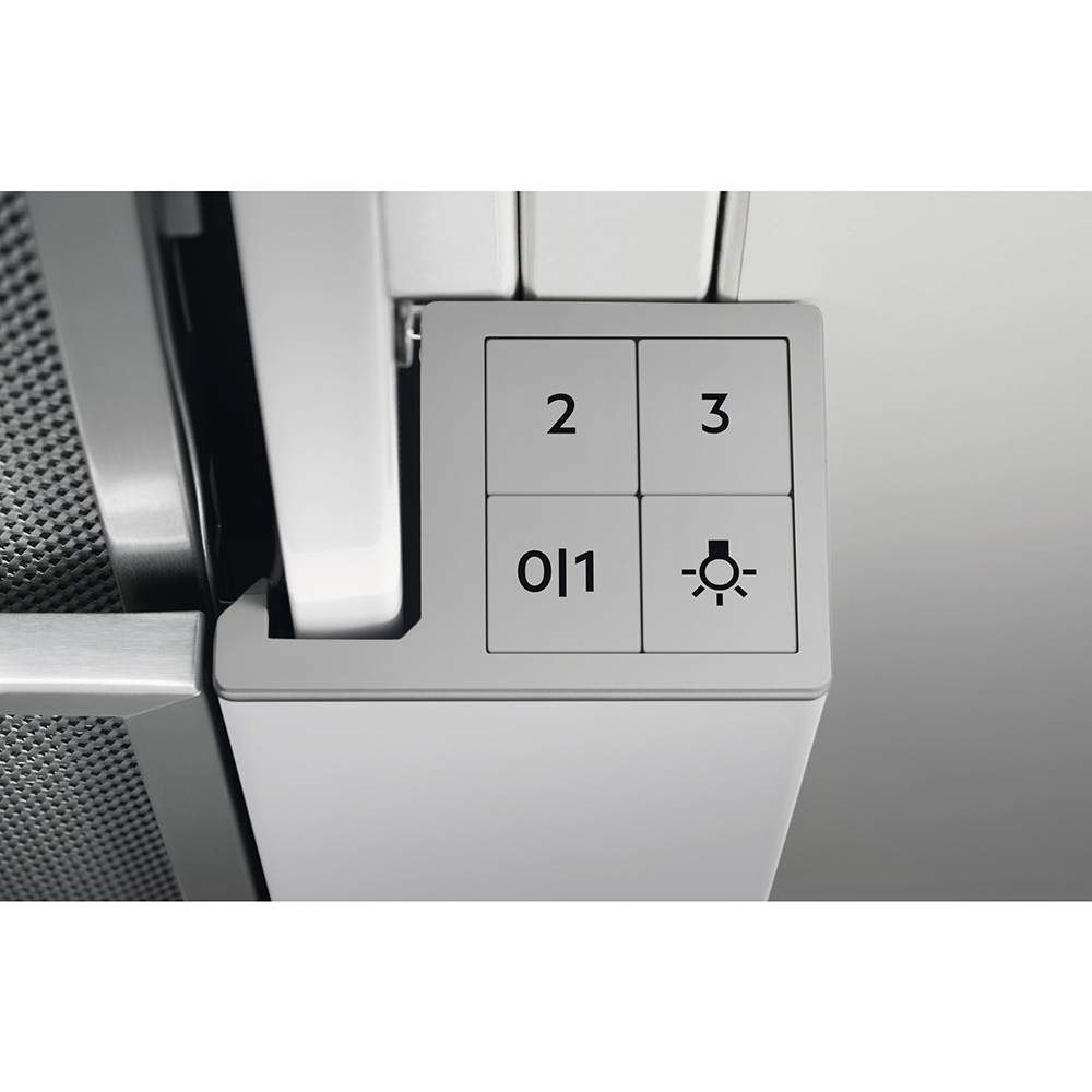 Hota incorporabila telescopica ELECTROLUX LFP326FW, 1 motor, 410 m3/h, L 60 cm, alb