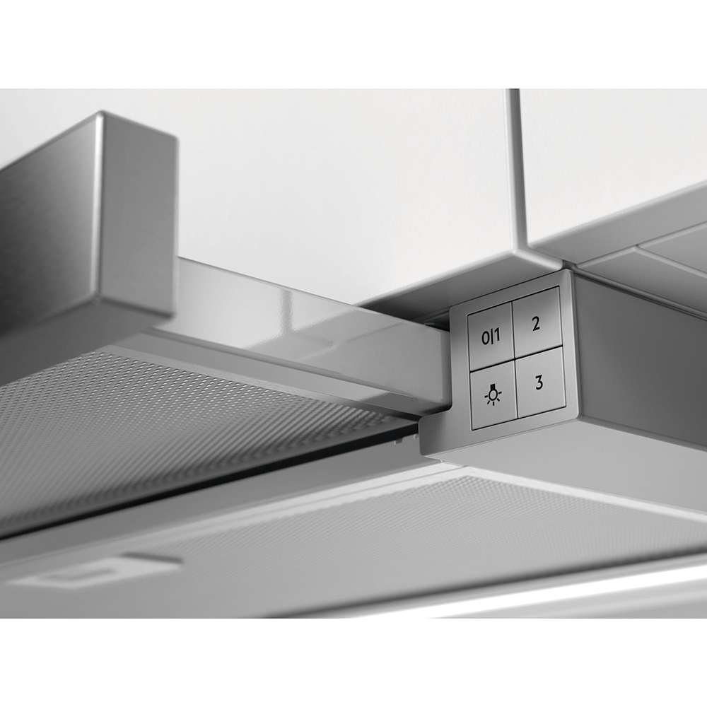 Hota incorporabila telescopica ELECTROLUX LFP616X, 1 motor, 600 m3/h, L 60 cm, gri