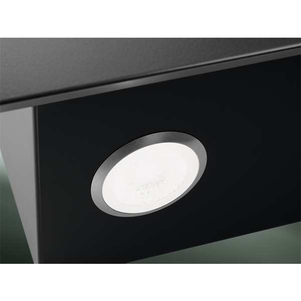 Hota decorativa ELECTROLUX LFV619K, 1 motor, 700 m3/h, L 90 cm, negru