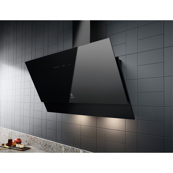 Hota decorativa ELECTROLUX LFV619K, 1 motor, 700 m3/h, L 90 cm, negru