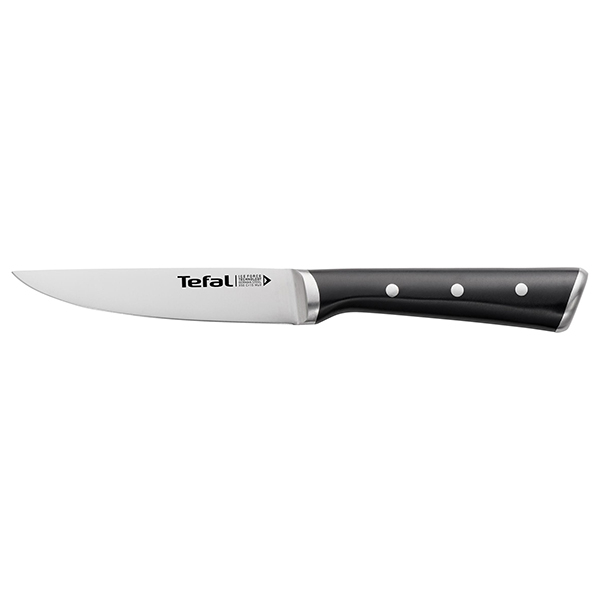 Cutit utilitar TEFAL Ingenio Ice Force K2320914, 11cm, inox, negru