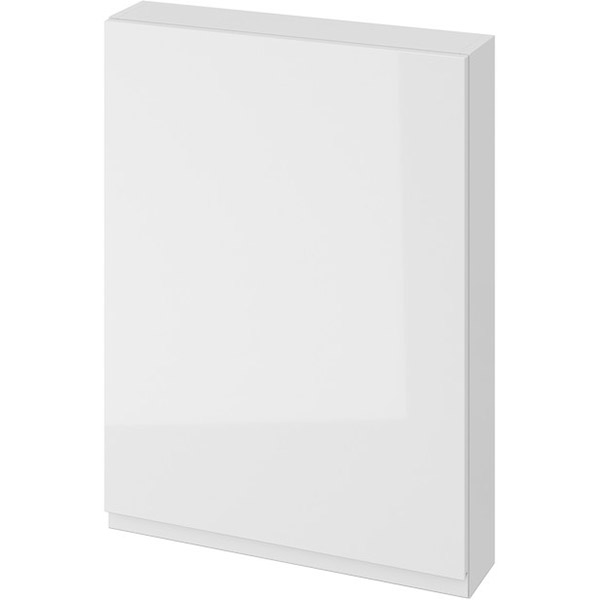 Dulap baie suspendat Cersanit Moduo, 59.4 x 14.1 x 80 cm, alb