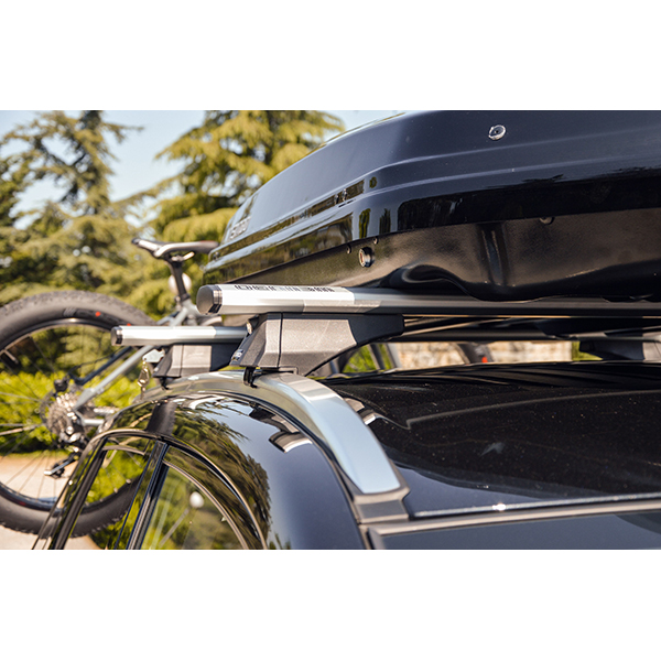 Bare transversale MENABO Leopard Silver Xl, Audi A6 (4G) Allroad, 2012-2014, 135 cm