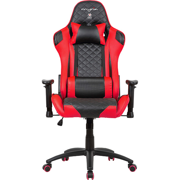 Scaun gaming MYRIA MG7405RD, negru-rosu