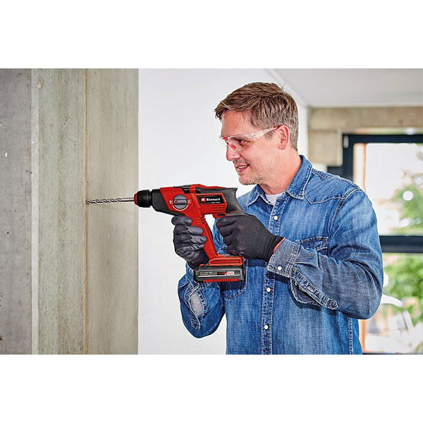 Ciocan rotopercutor EINHELL TE-HD 18/12 Li - Solo, 18V, 1.3J, 1300RPM, 6000BPM, SDS Plus, fara acumulator