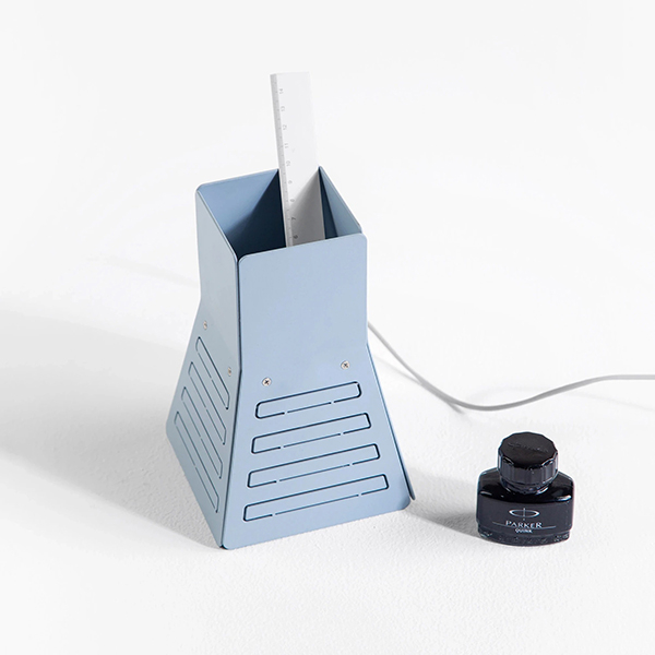 Lampa de birou SPIN Duo, Misty Grey