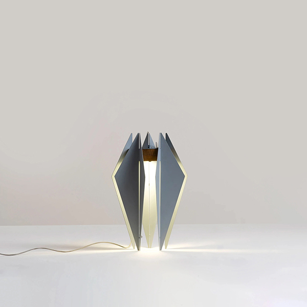 Lampa ambientala SPIN Hikari Large, gri