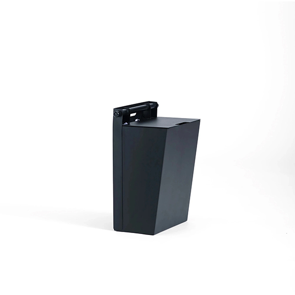 Cos pentru hartie SPIN Cora, metal, negru