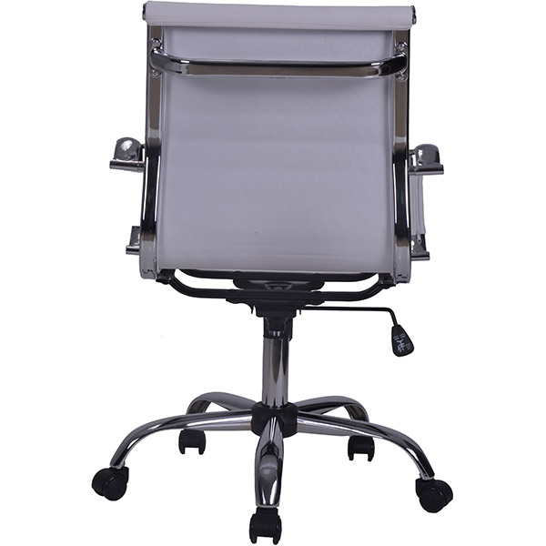 Scaun birou operational MYRIA 3508WH, poliuretan, alb